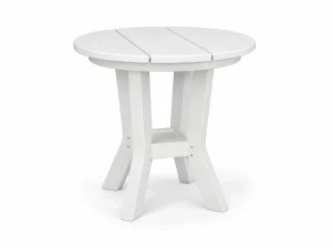1200 Cape Cod Accent Table poly outdoor furniture in White
